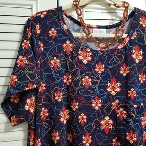 LuLaRoe Carly Dress Like New Size XL
